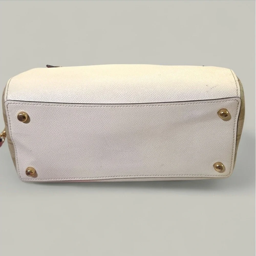 Coach Rowan Confetti Pink Mango‎ Satchel HTF